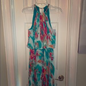 FINAL ❤️ Tropical Print Goddess Dress